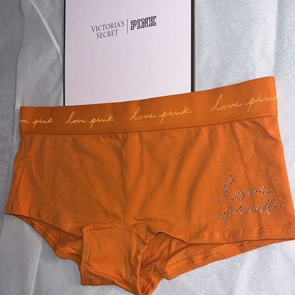 (M) PINK LOGO BOYSHORT UNDERWEAR Victoria’s  Secret - Picture 5 of 12